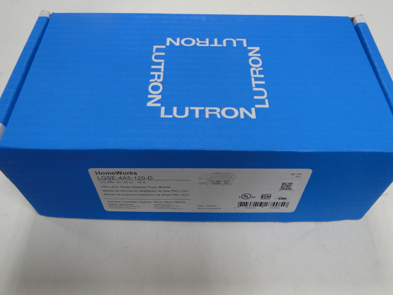 Lutron LQSE-4A5-120-D PRO LED+ Phase Adaptive power module