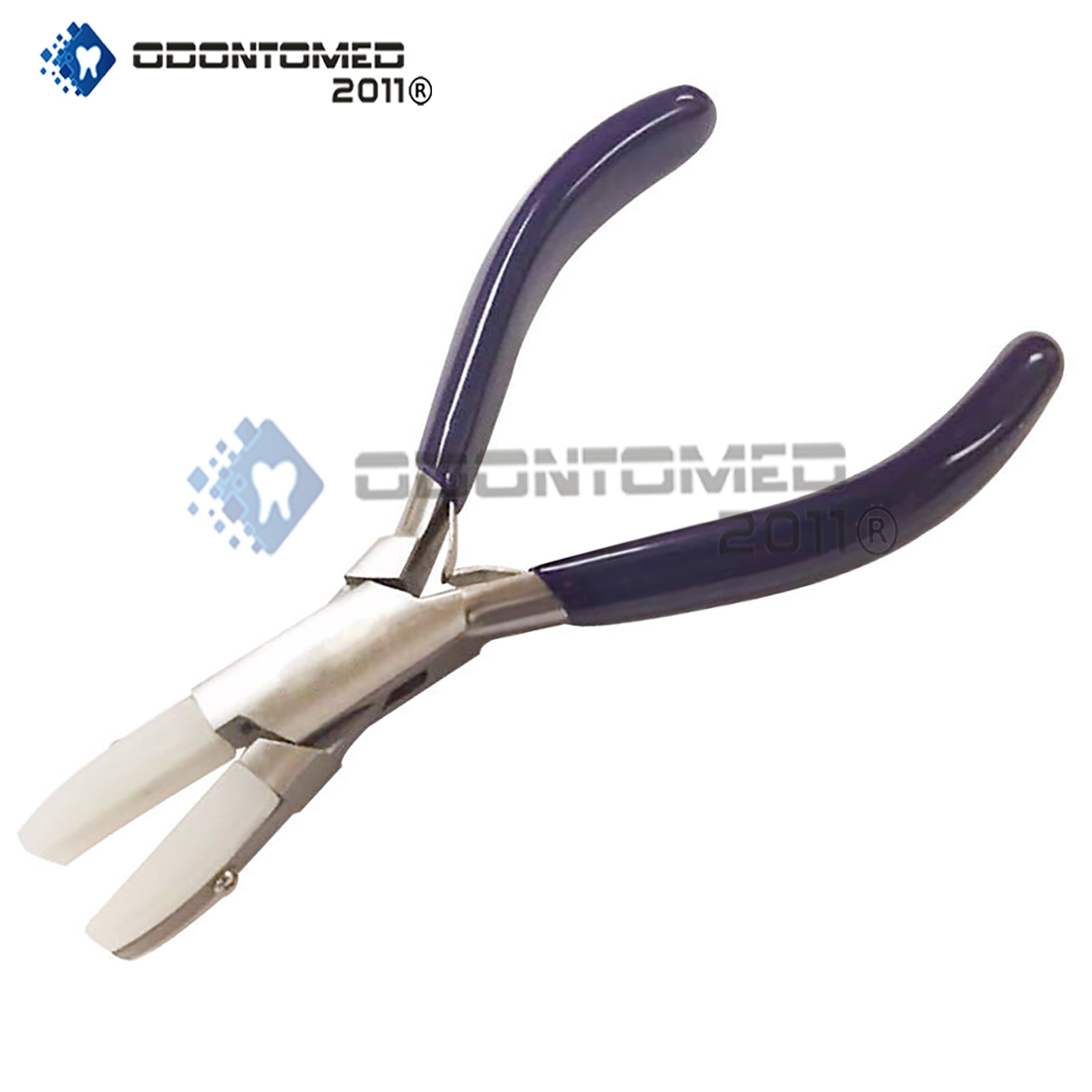 Flat Nose Nylon Jaws Plier 5-3/4” Jewelry Bending Plier Straighten Wire(Optical)