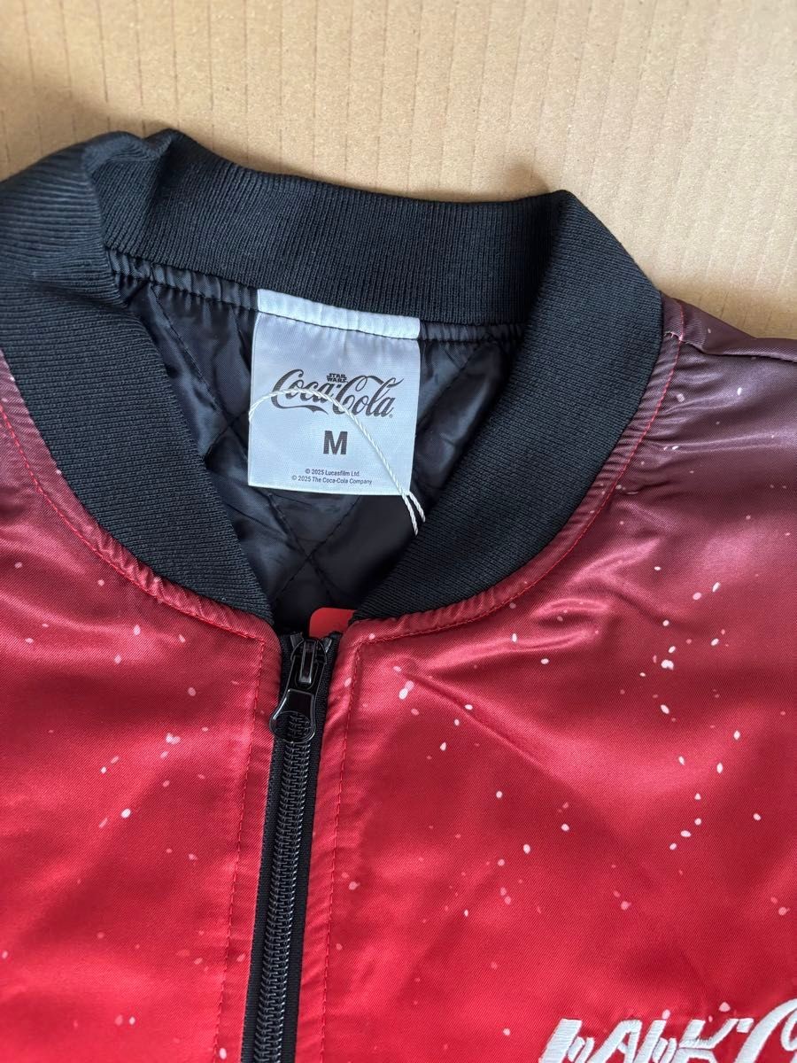 Limited Edition Coca-Cola x Star Wars Bomber Jacket Unused.