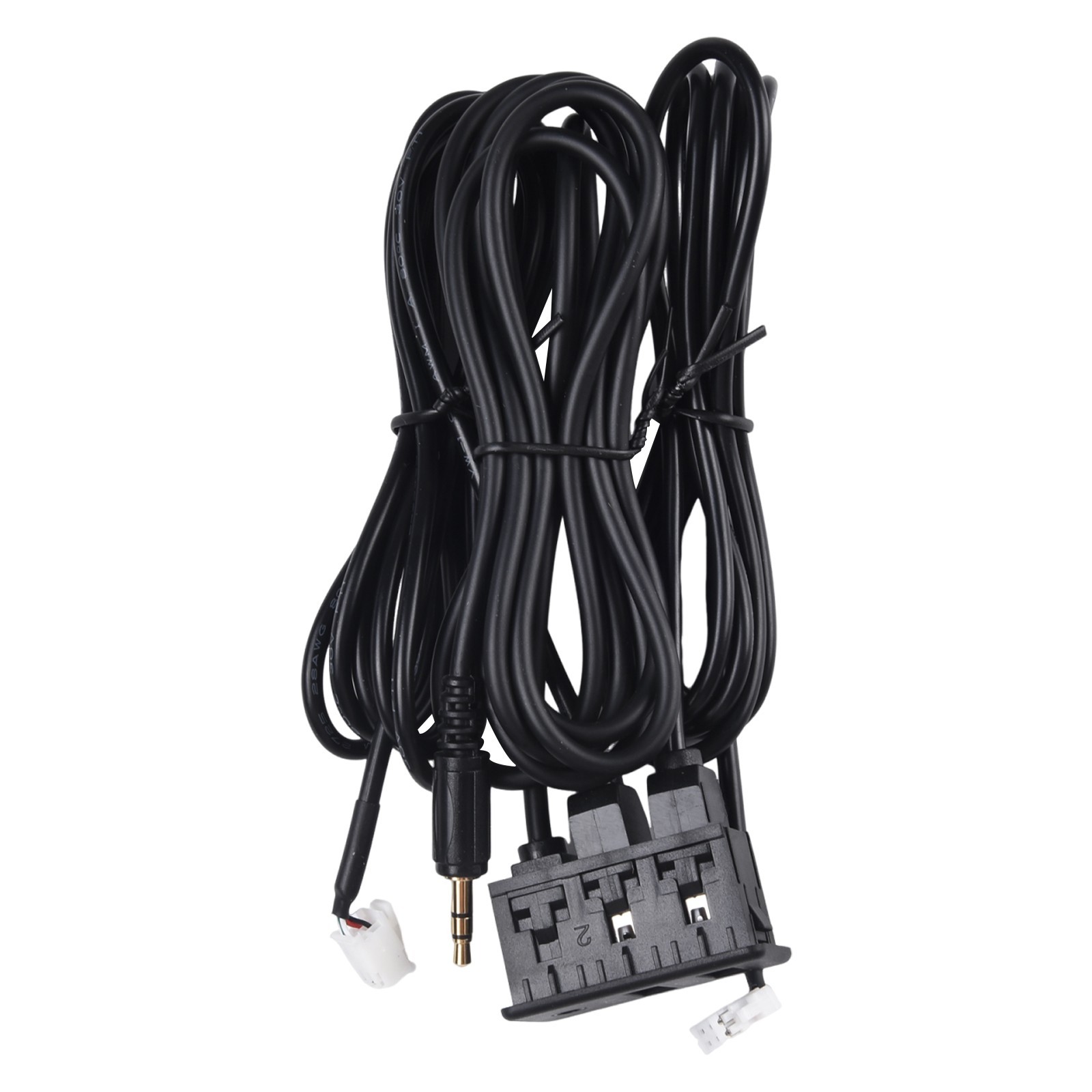 User Friendly Car Dashboard USB AUX Panel Interface Extension Adapter and Use