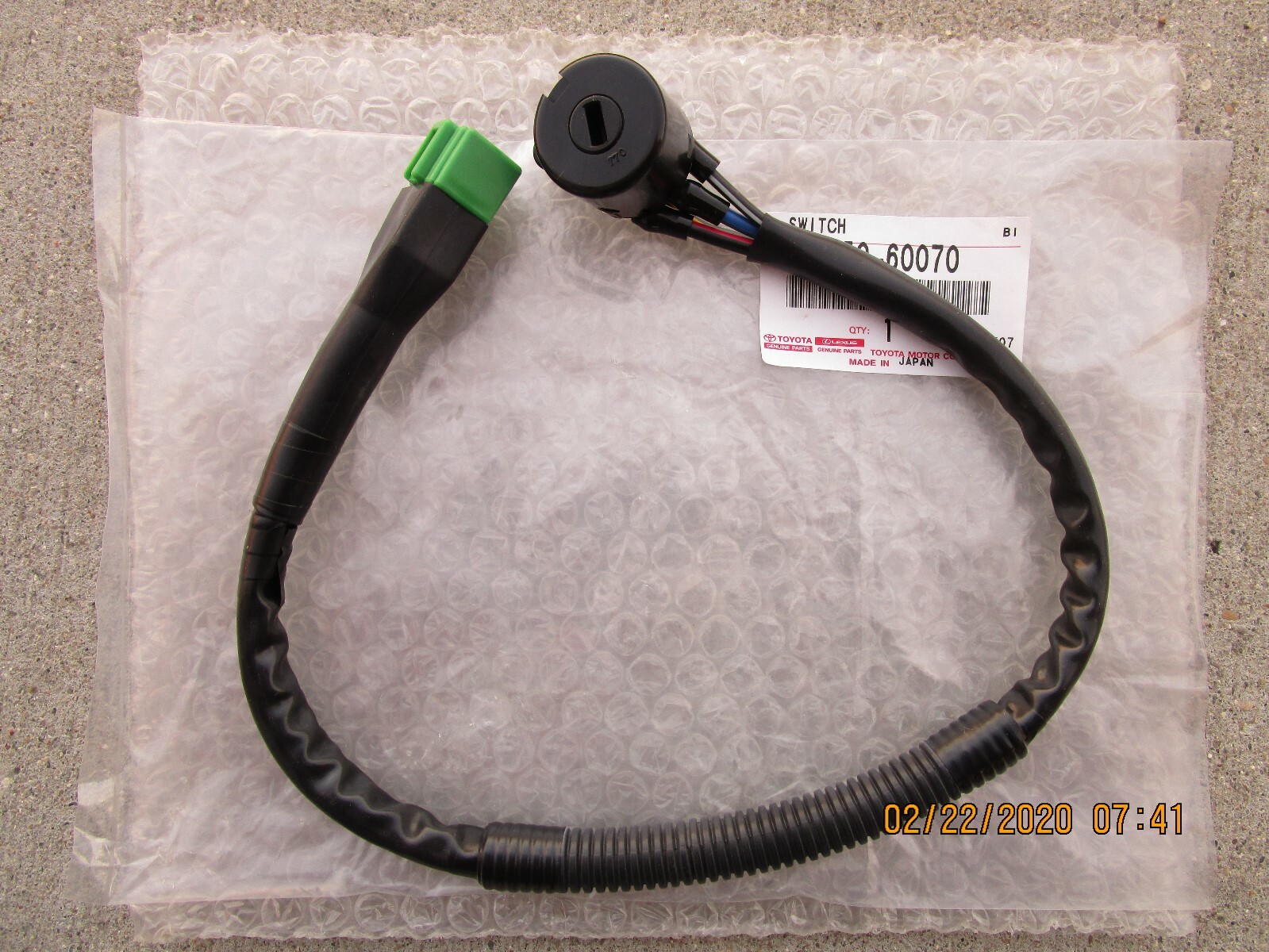 FITS: 72 - 84 TOYOTA LAND CRUISER FJ40 FJ43 FJ45 IGNITION STARTER SWITCH OEM NEW