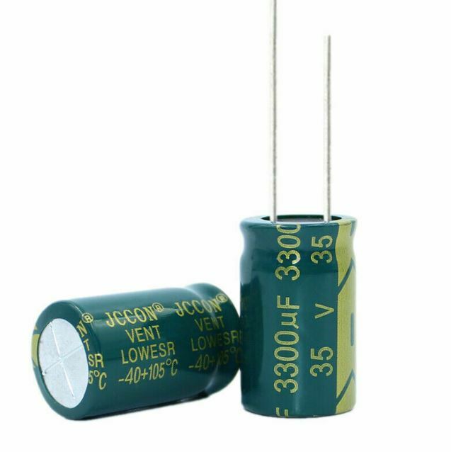 5 PCS 3300uF/35Volt (16 X 25.5mm) Radial Capacitor USA Sold/Ship