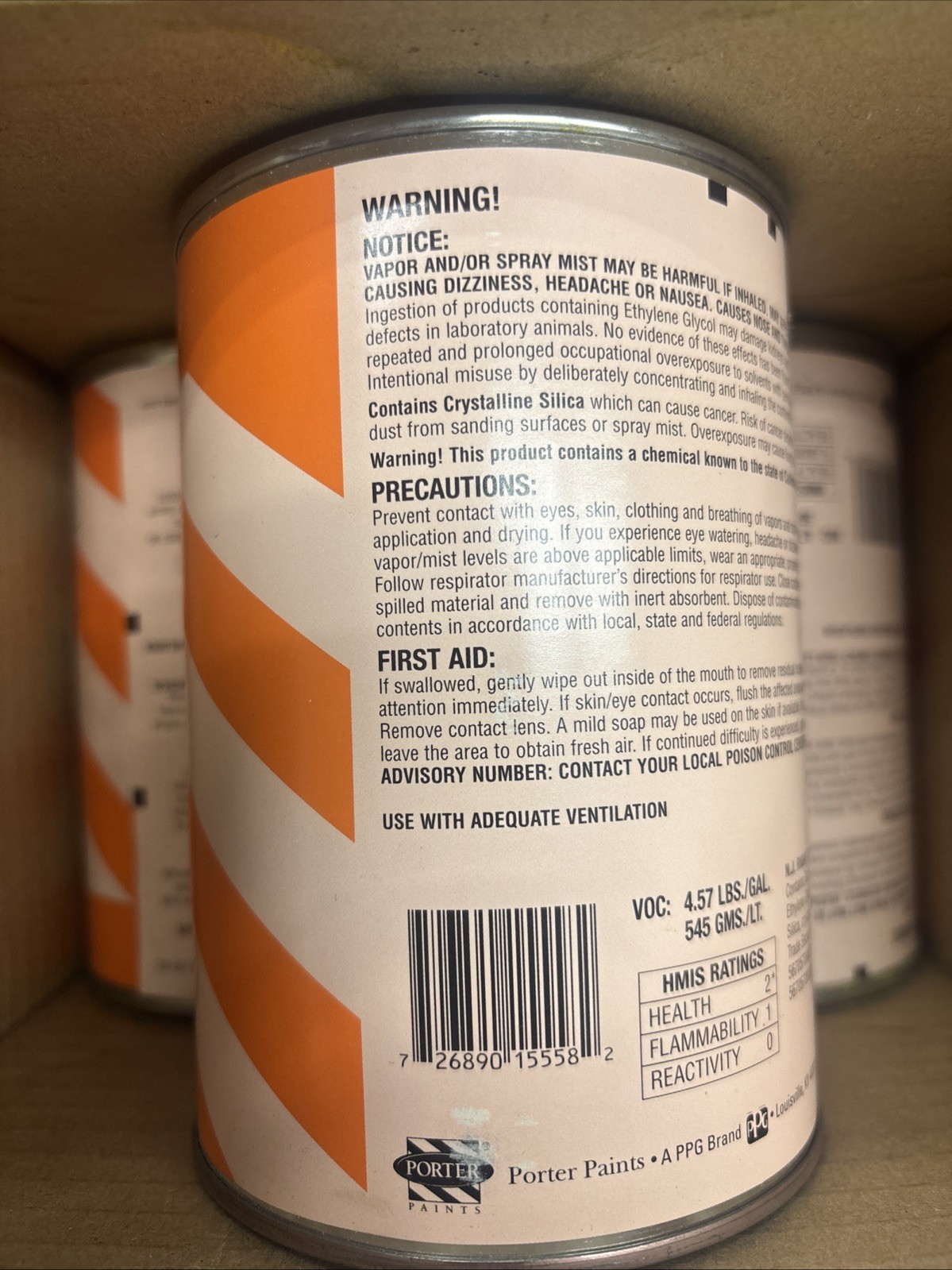 Porter Paint Colorant - Concentrate - PP26B - Exterior Red - Quart - Sealed