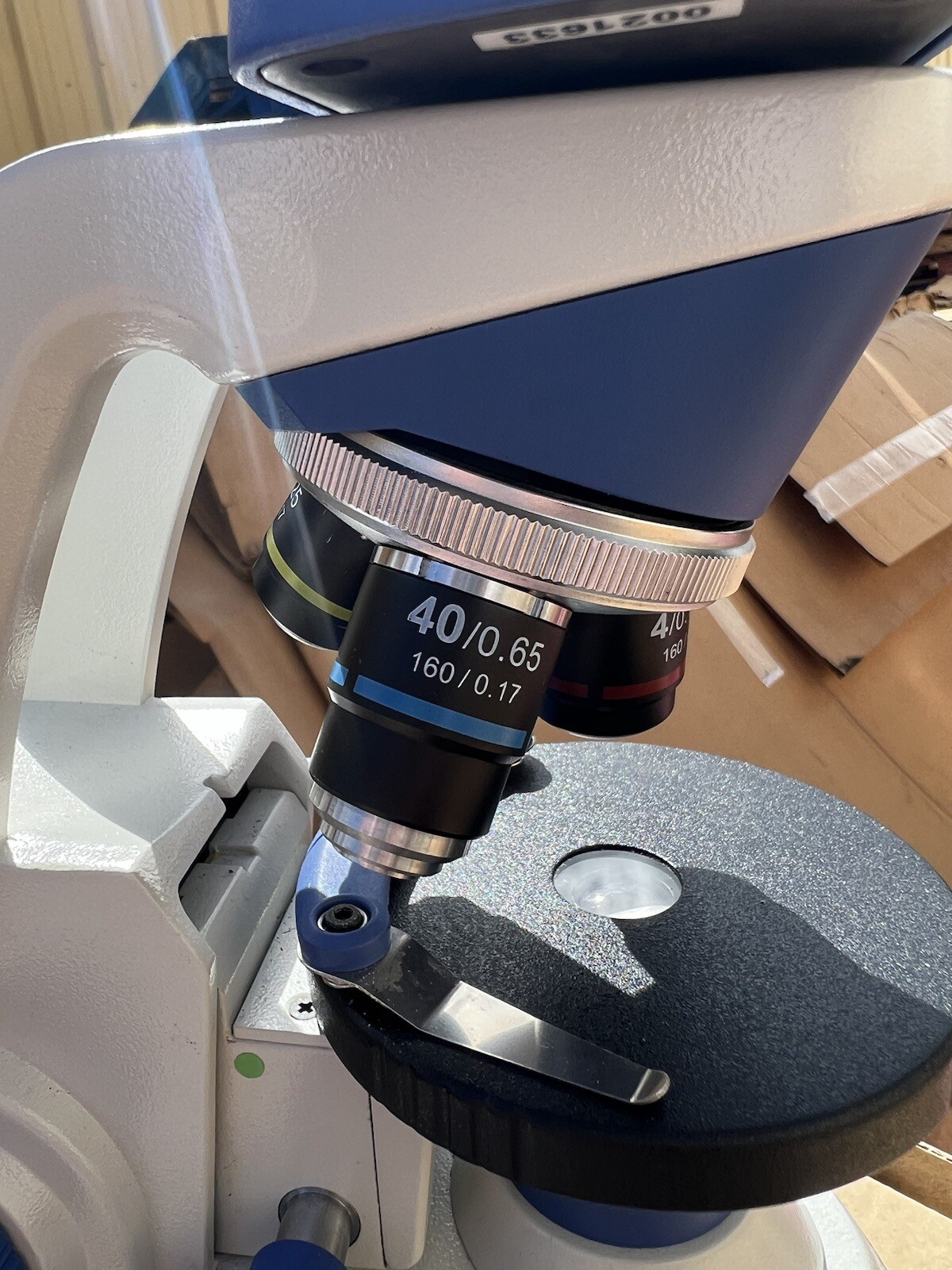 Boreal 2 Compound Microscope Science School Work Laboratory Students TESTED