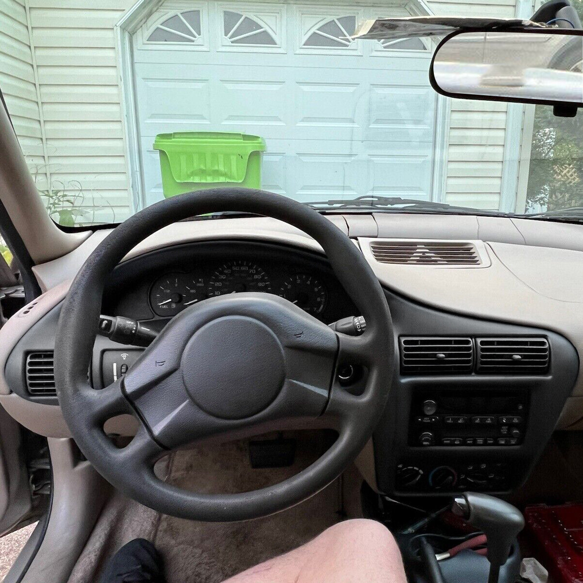 Black Painted Dash Panel Speedometer Trim Bezel For 2000-2005 Chevy Cavalier