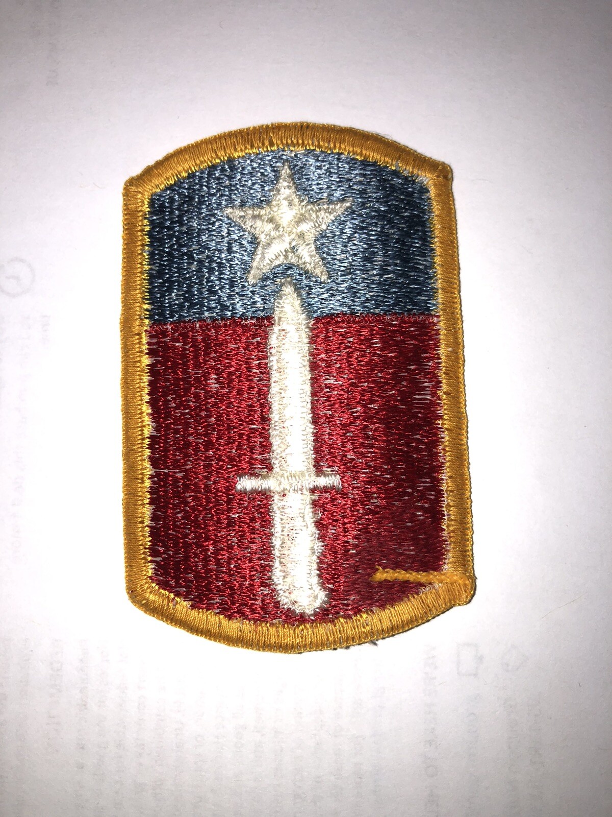 205th Infantry Brigade U.S. Army Shoulder Patch