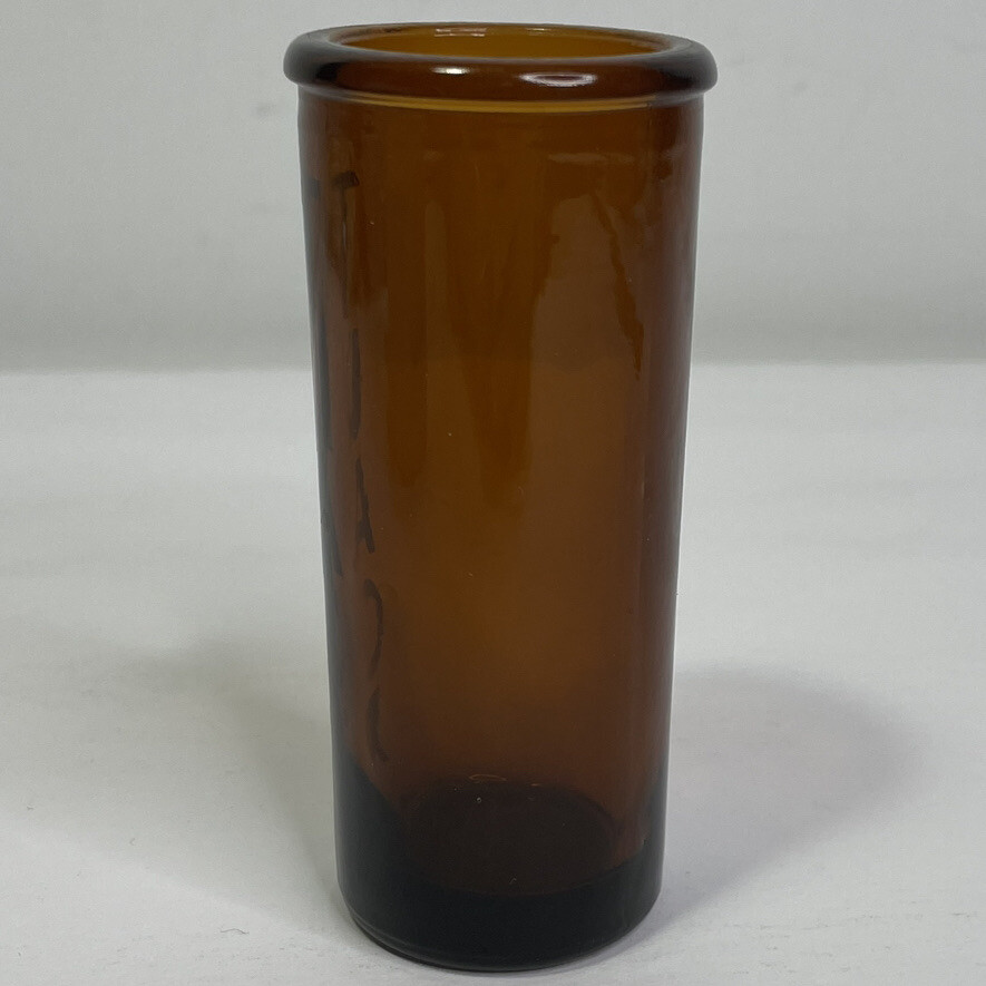 Brown Tuaca Double Shot Glass 3.5 Inch