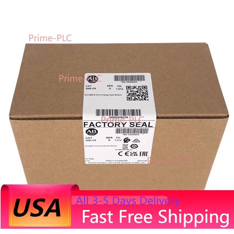 NEW Allen Bradley 2085-IF8 Micro800 8 Point Analog Input Module spot shipping