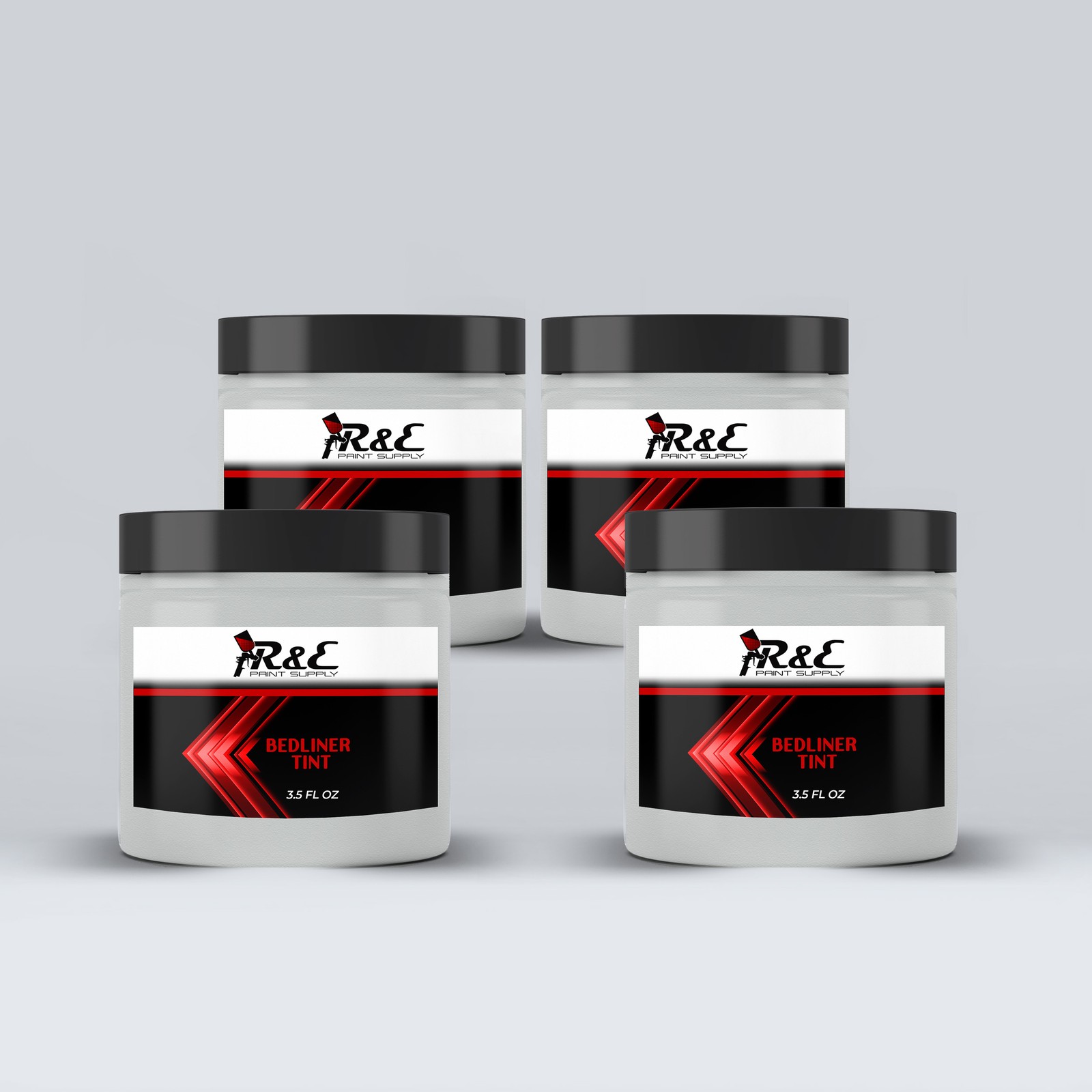 R & E Paint Supply Silver Metallic Bed Liner Tint
