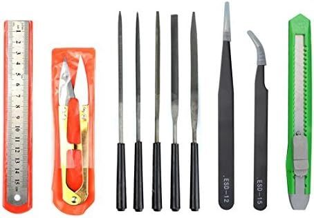 BXQINLENX Professional 25 PCS Gundam Model Tools Kit Modeler Basic Tools Craft