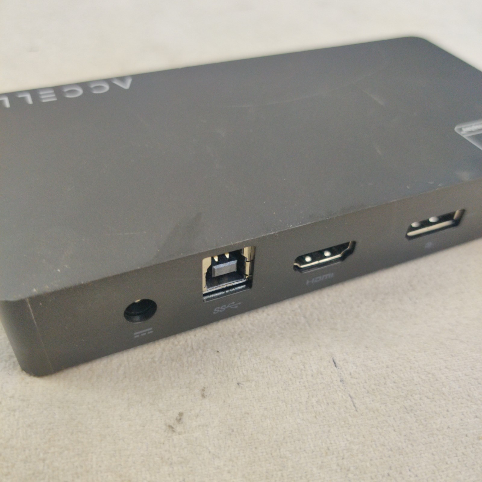 Accell USB 3.0 Full Function Docking Station for PC & Mac 4k NO CORDS, DOCK ONLY
