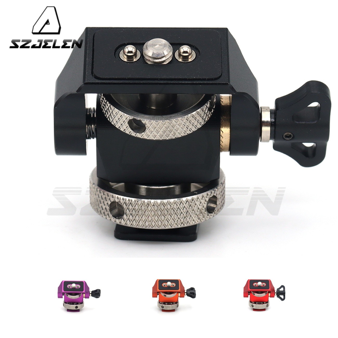 Field Monitor Mount Monitor Holder Swivel Tilt Adjustable with Cold Shoe Mount