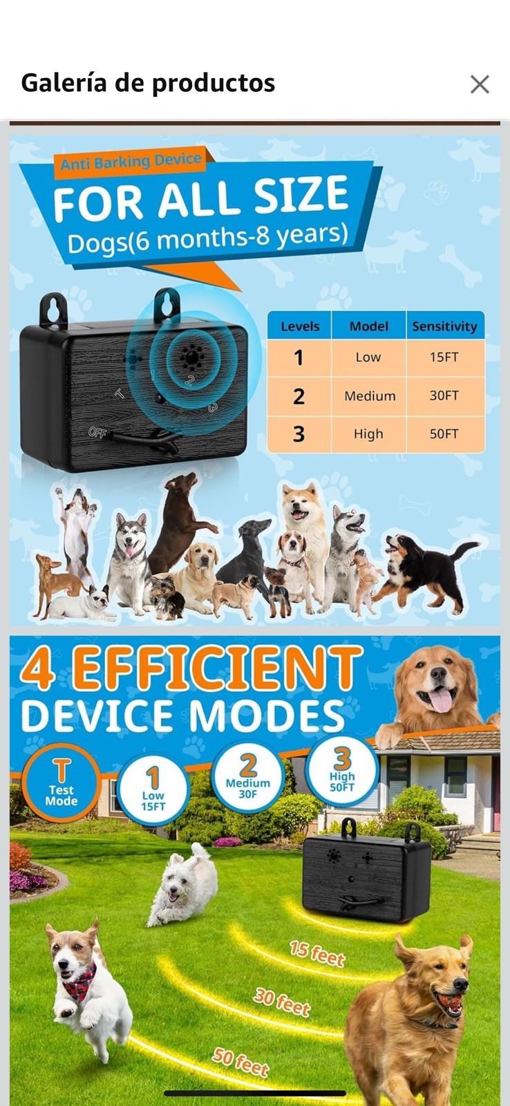 Anti ladridos de perros
