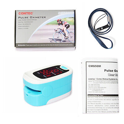 LED Finger tip Pulse Oximeter Blood Oxygen meter SpO2 Heart Rate Patient Monitor