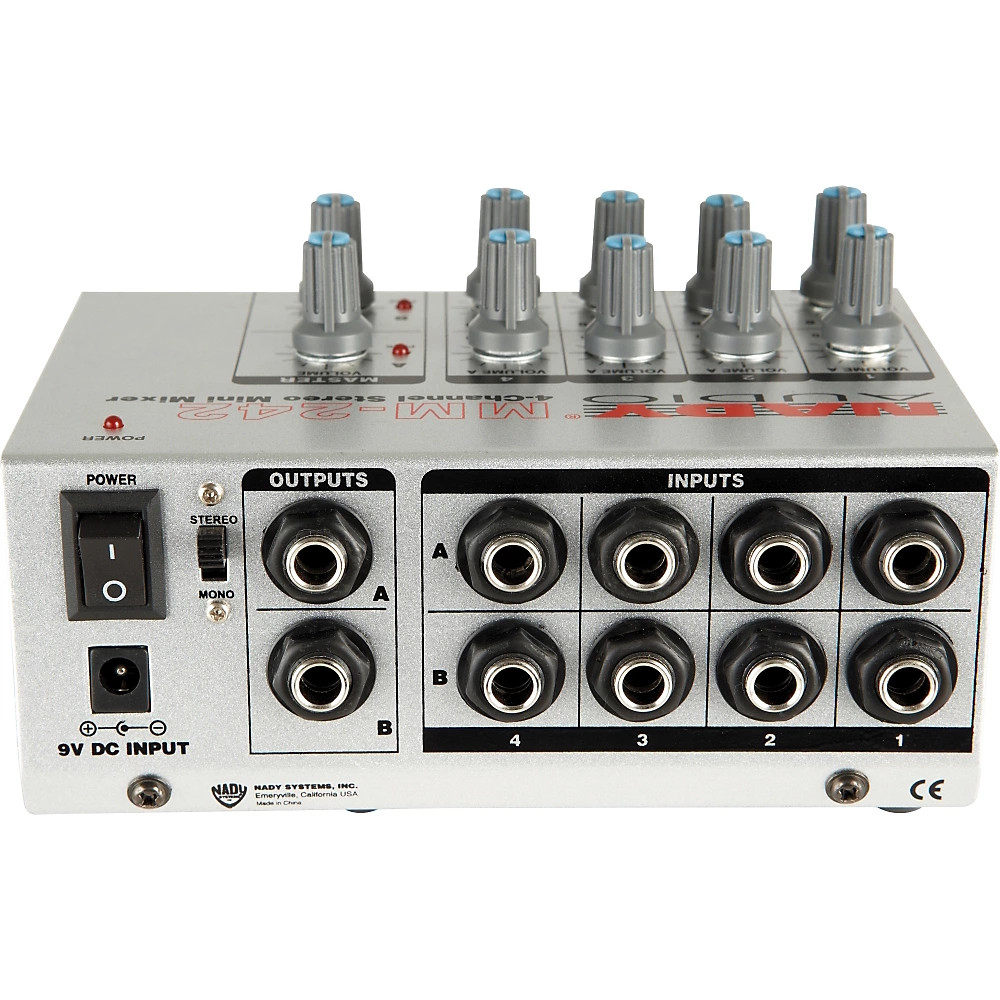 Nady MM242 4Channel Mini Mixer