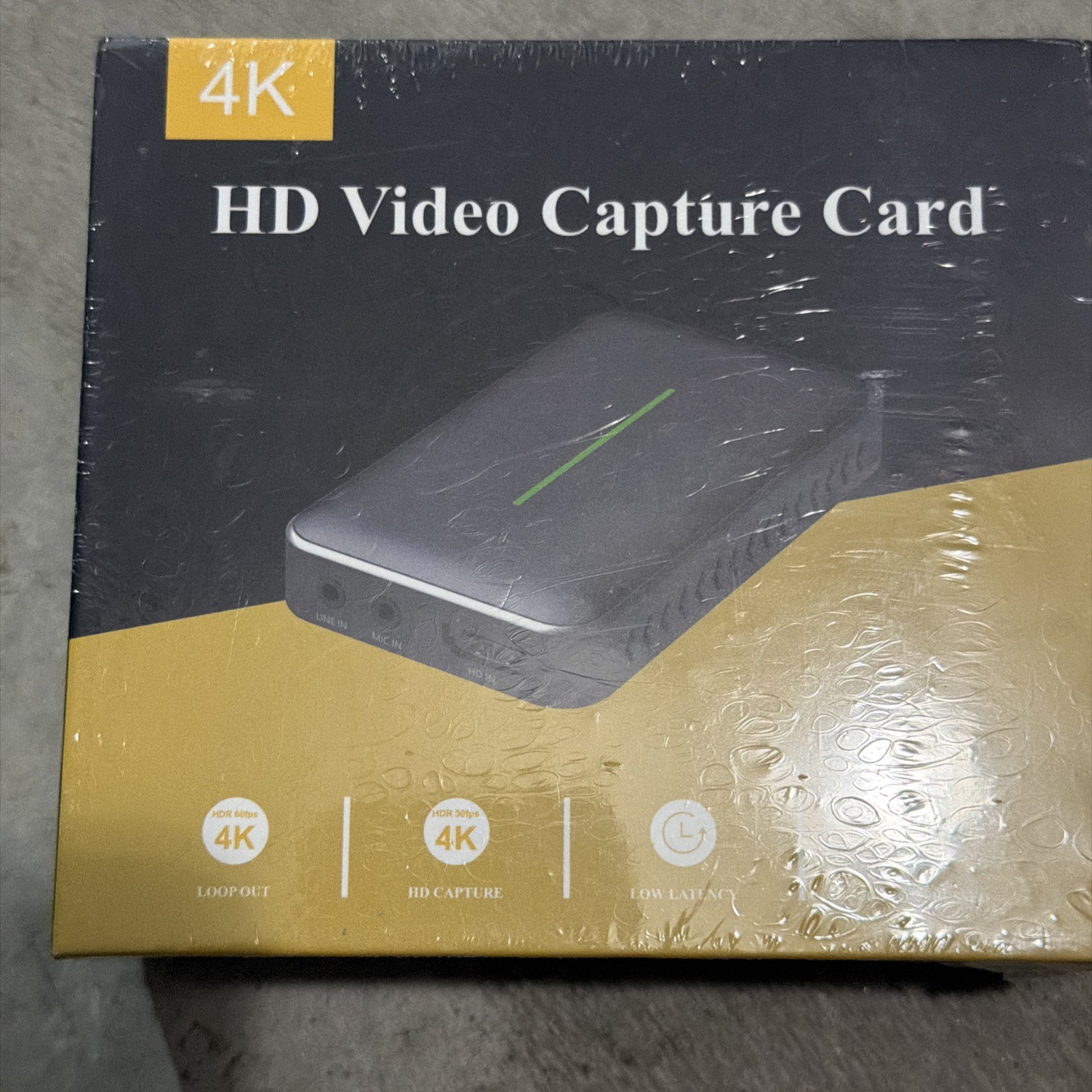 Video Capture Card Stream and Record in 4K 30Hz/ 1080 60Hz HDMI to USB 3.0...