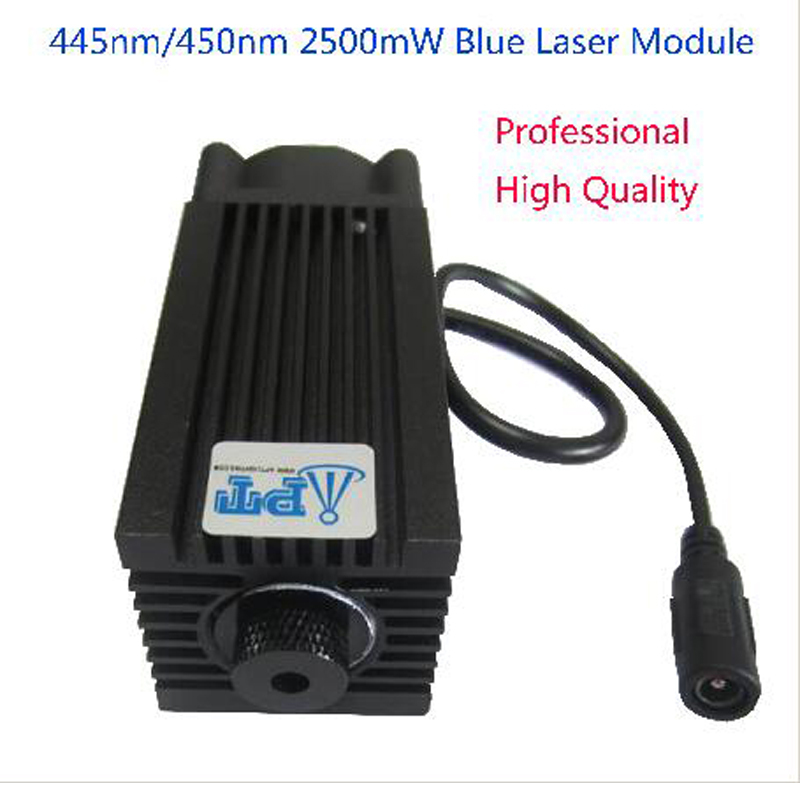445nm 450nm 2500mW 2.5W Blue Laser Module for DIY CNC Cutter Engraving Engraver