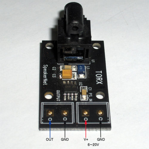 TOSLINK Optical Input to Coaxial S/PDIF Module