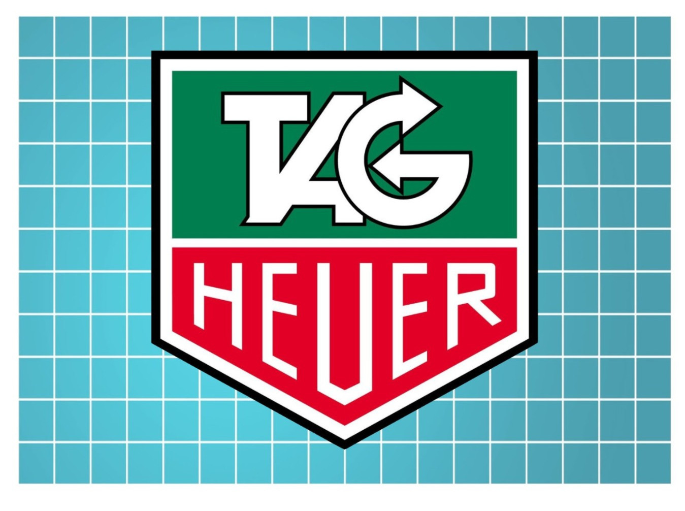 Tag Heuer Logo Die Cut Laminated Vinyl Sticker/Decal