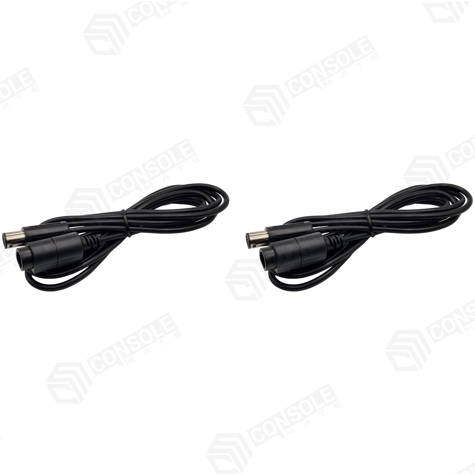 Two GameCube Controller Extension Leads 1.8m for Nintendo | 2-Pack Brand New