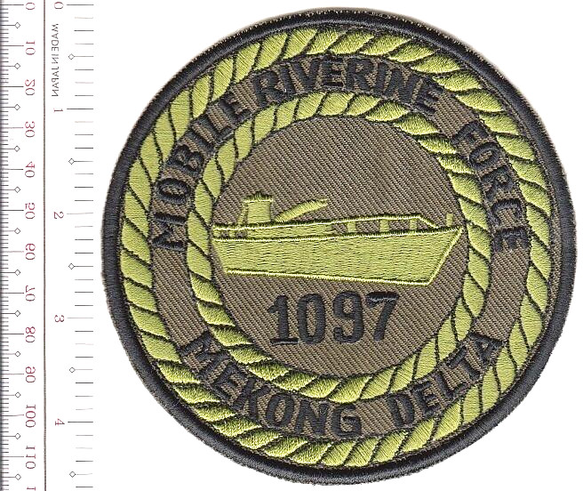 US Army Vietnam 1097 Transportation Company LCM 8 Mekong Delta Riverin NO TARIFF