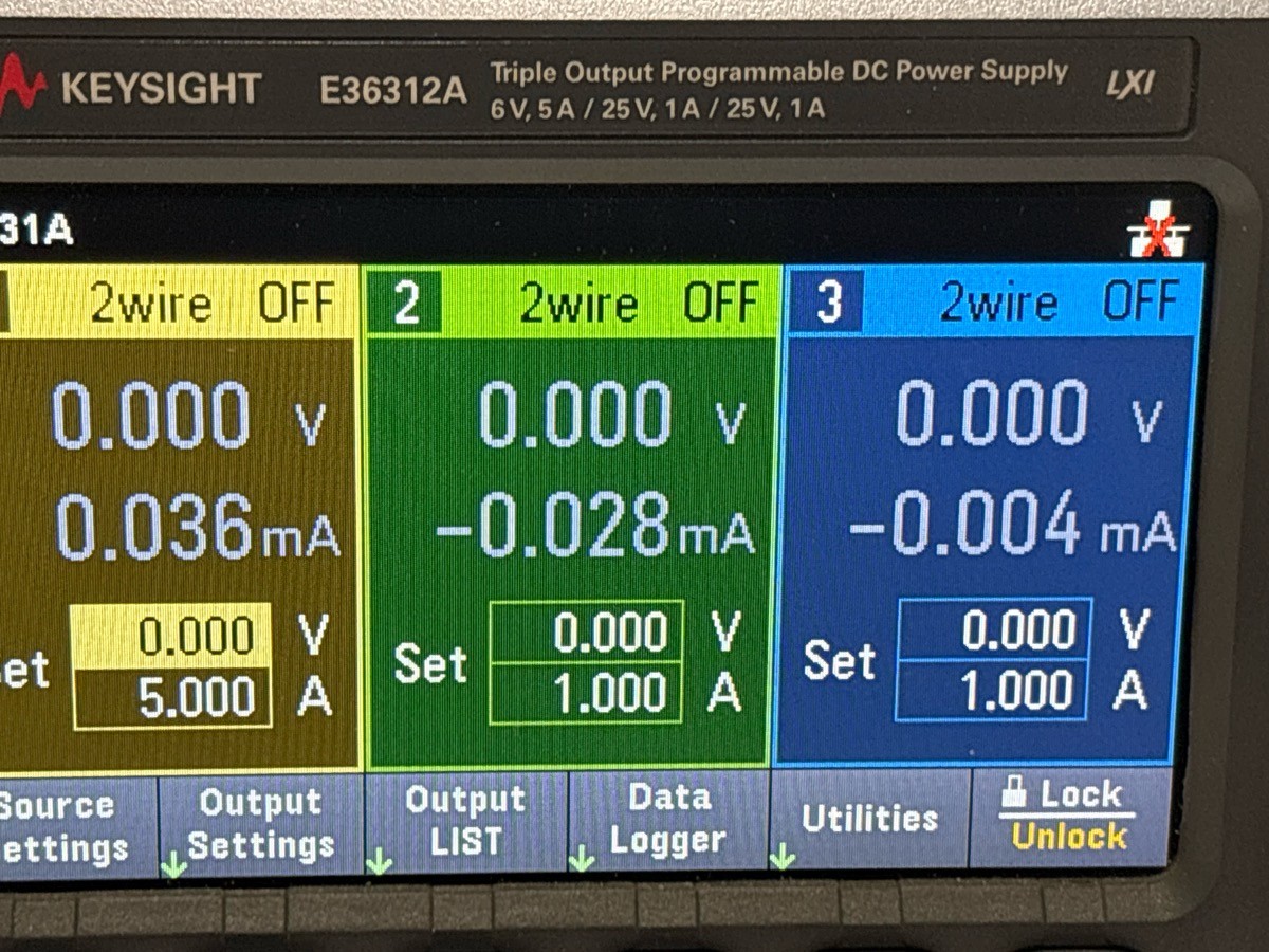 Keysight E36313a Technologies Digital Bench Power Supply (A1G014185)