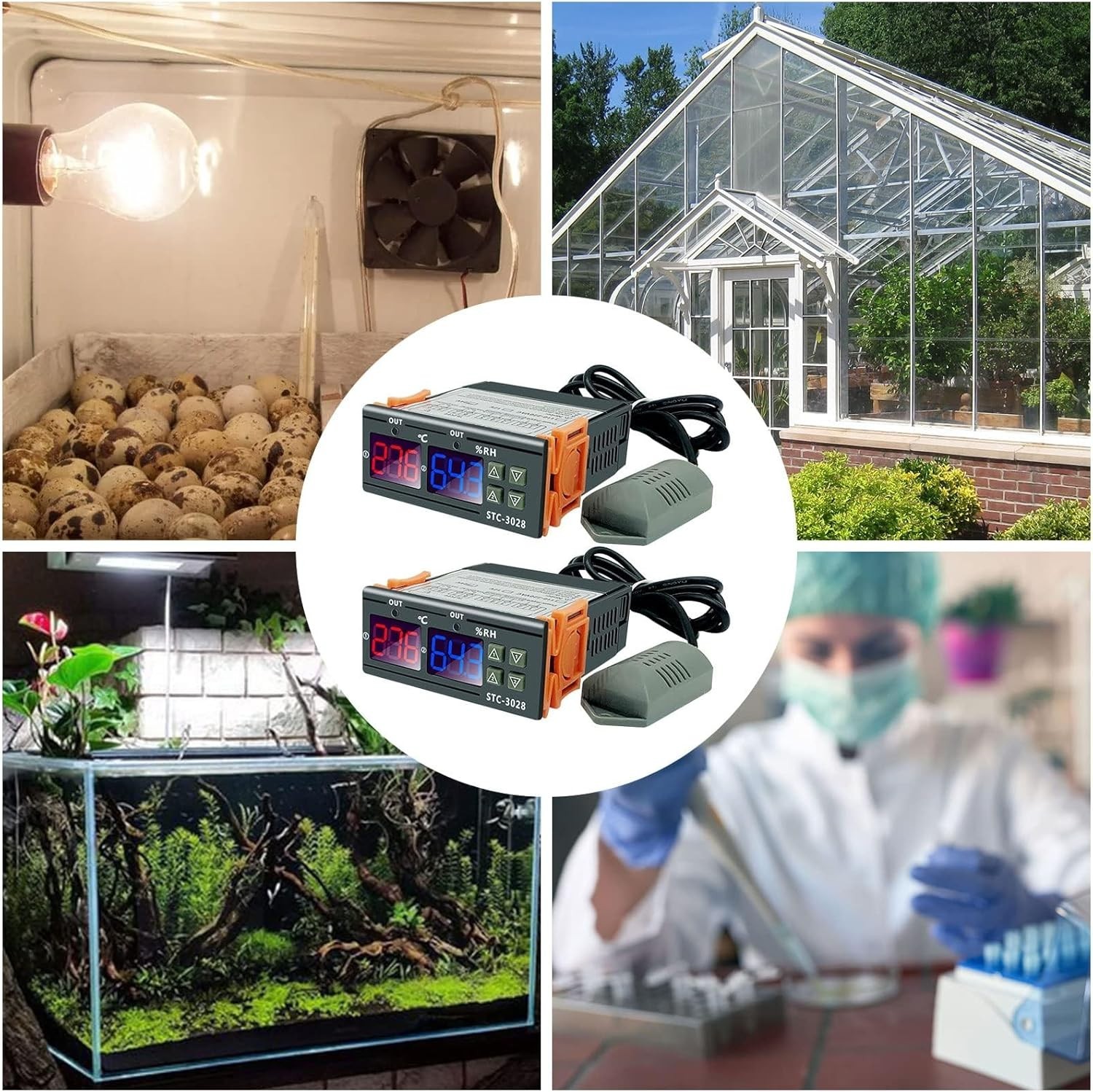 Intelligent Temperature & Humidity Control System for Incubators & Refrigerators