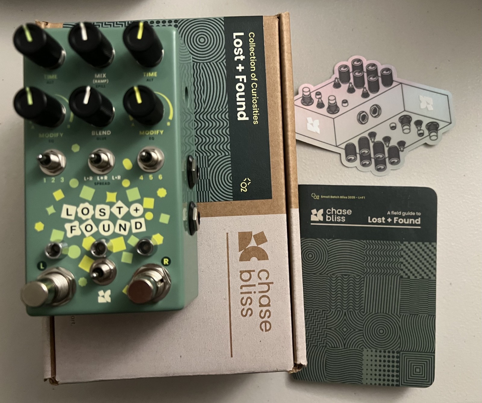 Chase Bliss Audio Lost + Found Stereo Multi Effects Guitar Pedal