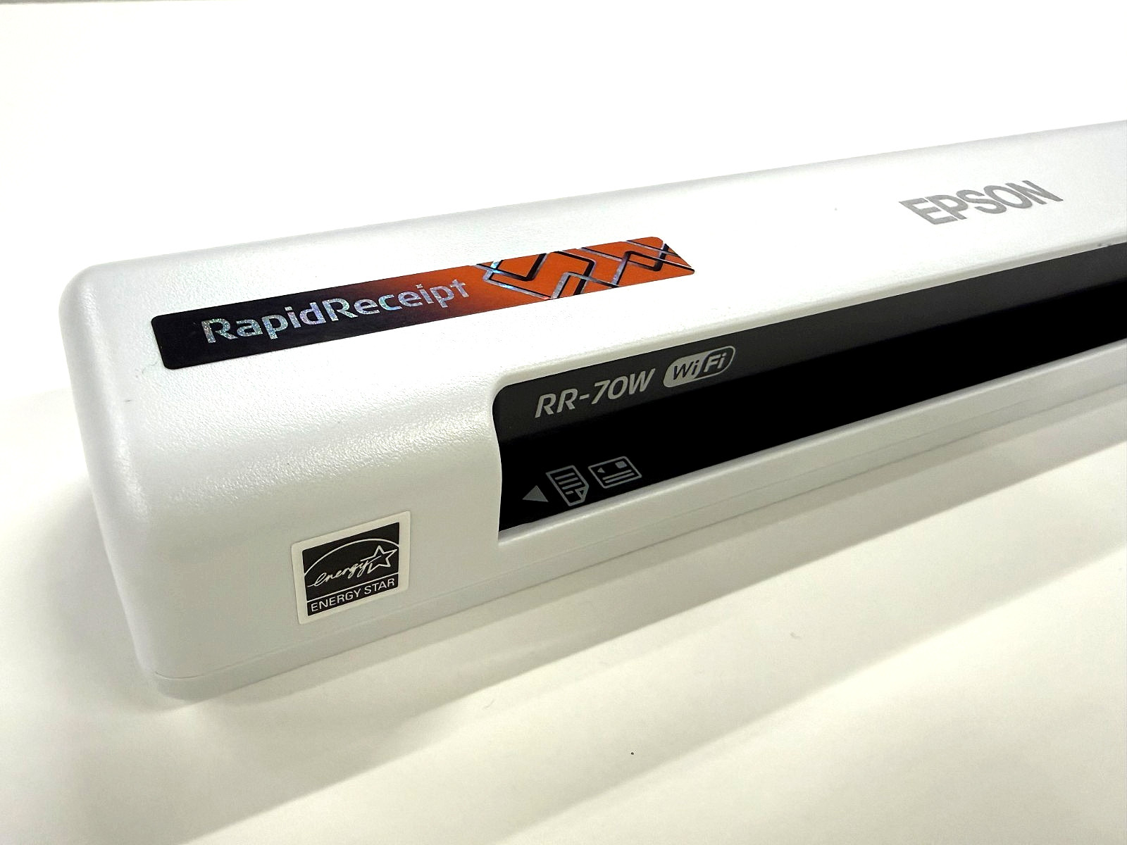 Epson RapidReceipt RR-70W Wireless Portable Document Scanner – Wi-Fi