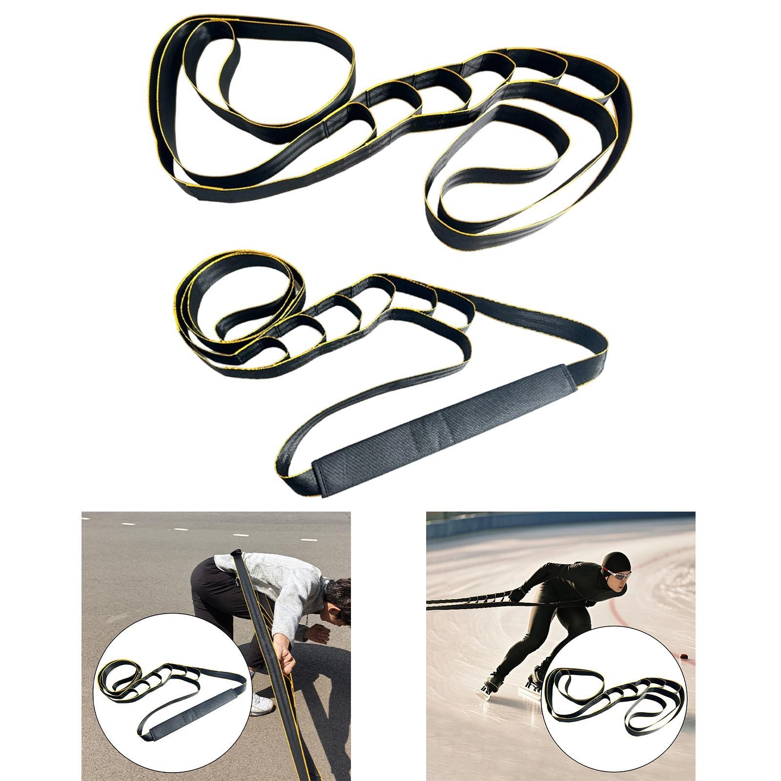 Short Track Speed Skating Belt Skating Traction Strap Grip Training Flexible