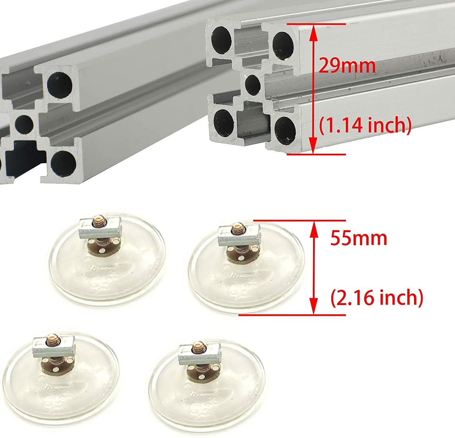 DIY Linear Actuator Stands Aluminium Alloy Pitch Angle Adjustable Motor Bracket