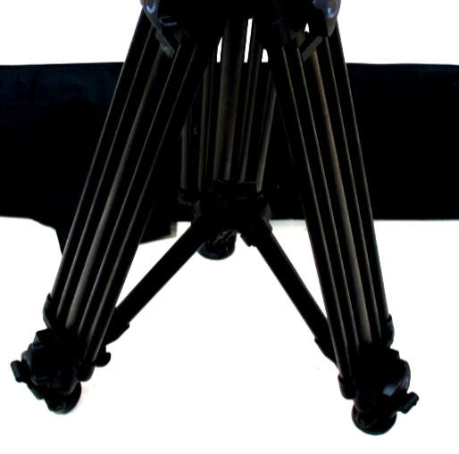 VINTEN 2 STAGE CARBON FIBER CF TRIPOD SYSTEM NEW BAG MIDSPR FEET SERVICED 99Lb🔥