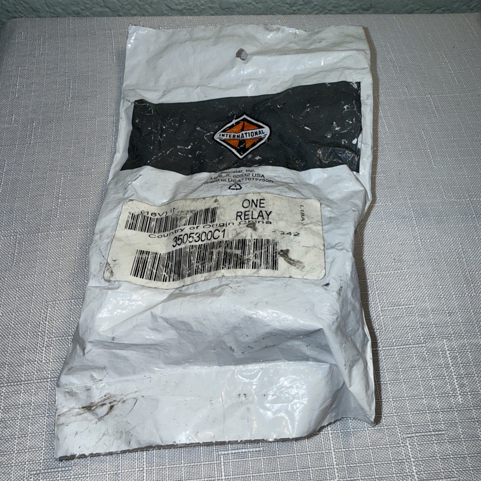 OEM INTERNATIONAL RELAY 3505300C1 NEW IN SEALED PACKAGE