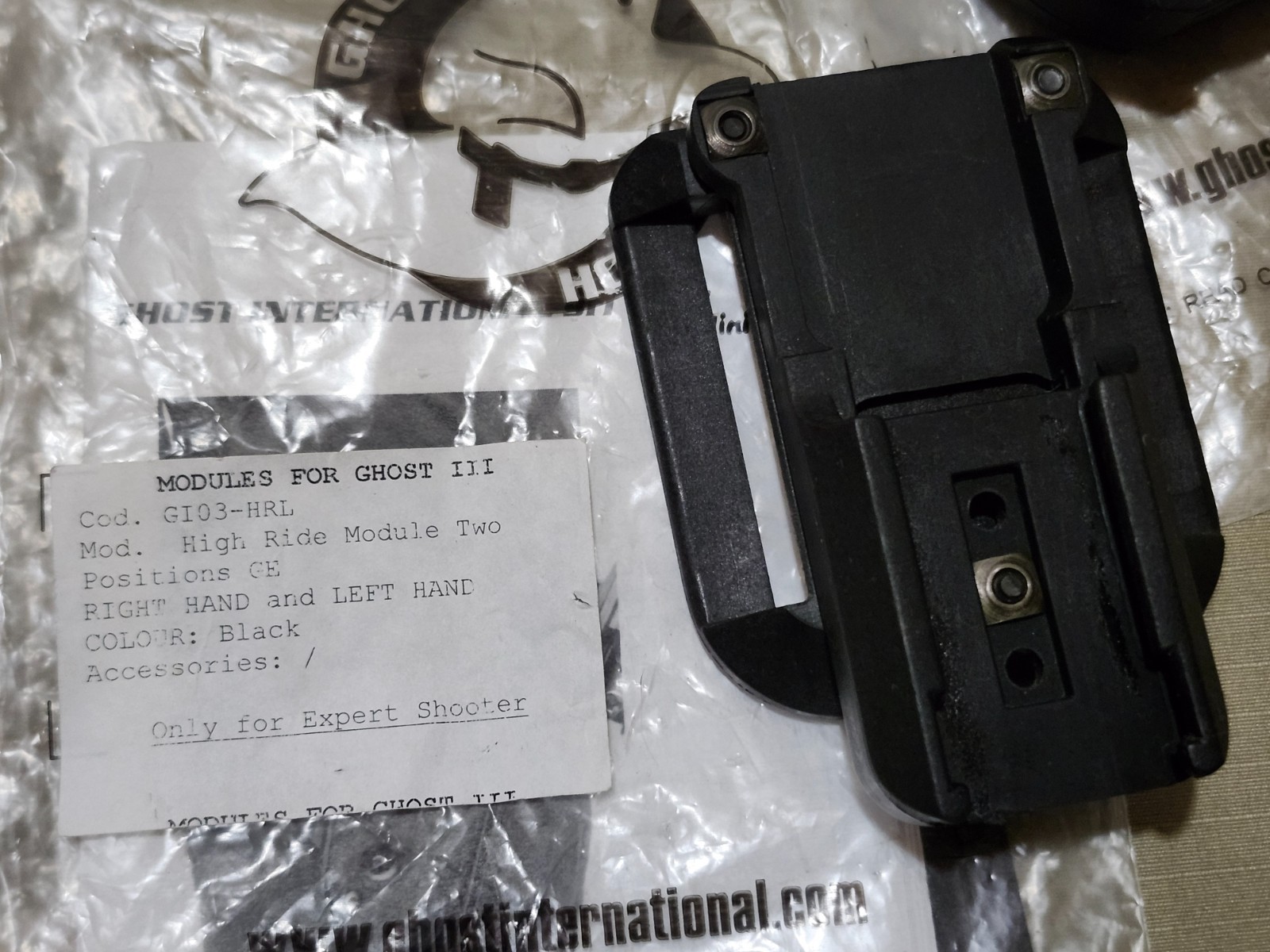Amadini Ghost III Modular Holster Set for Glock 17/22 5 pieces READ DESCRIPTION!