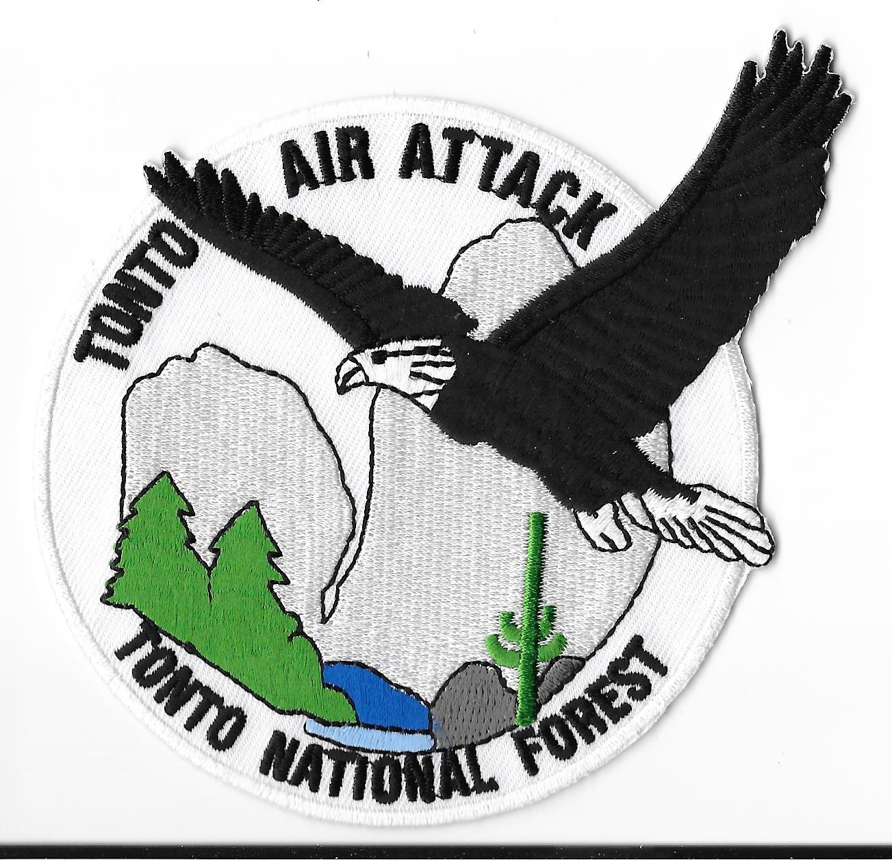 Tonto Air Attack Fire Tonto National Forest, Arizona Shoulder Patch V1