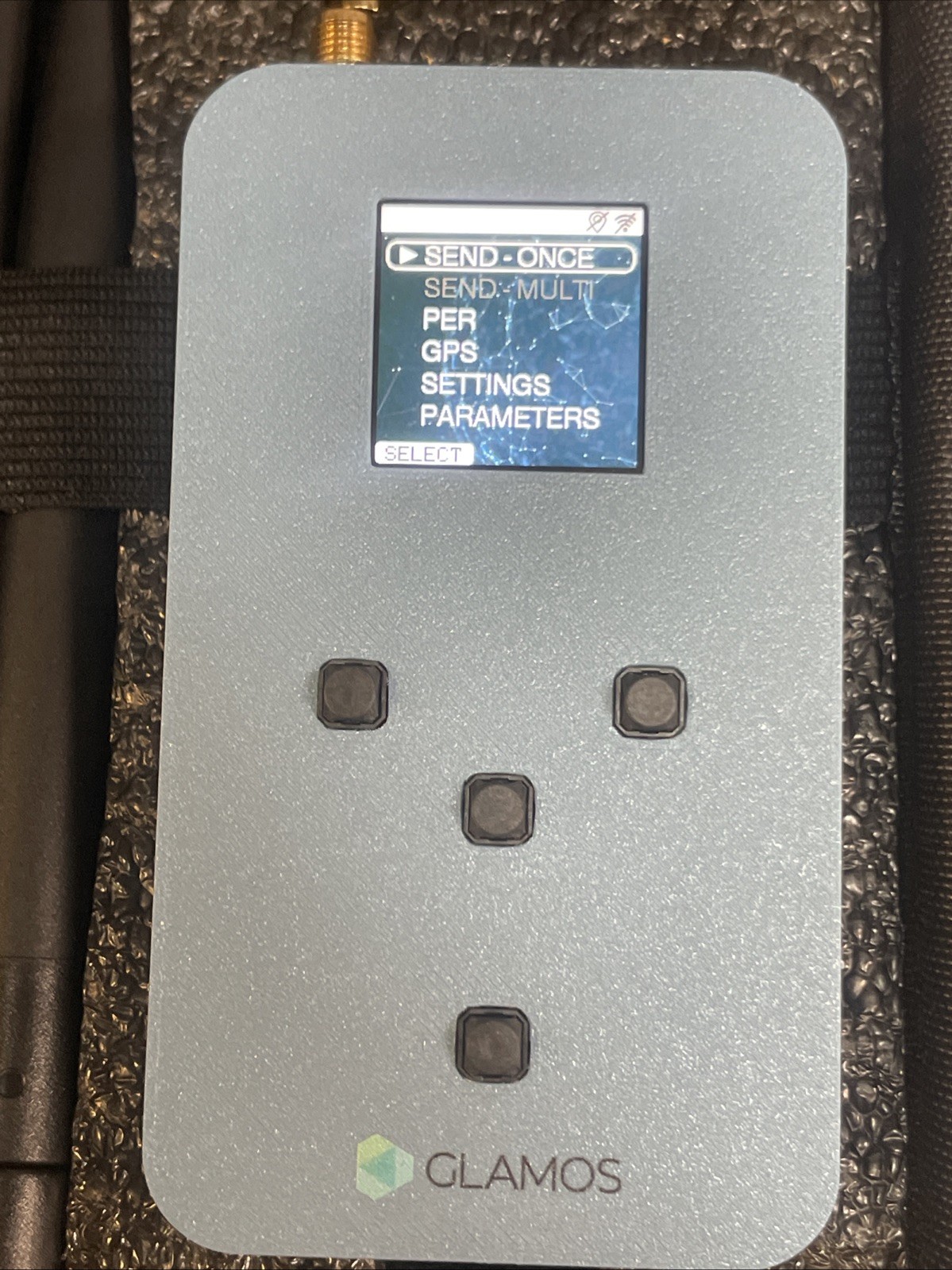 GLAMOS Walker LoraWAN and Helium Advanced Testing Tool