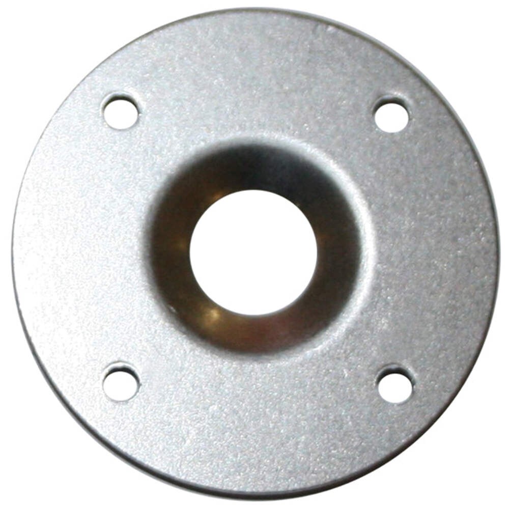 PanelFast Flush Head Quarter Turn Dzus Fastener Rivet Plate Round Aluminum 1-3/4