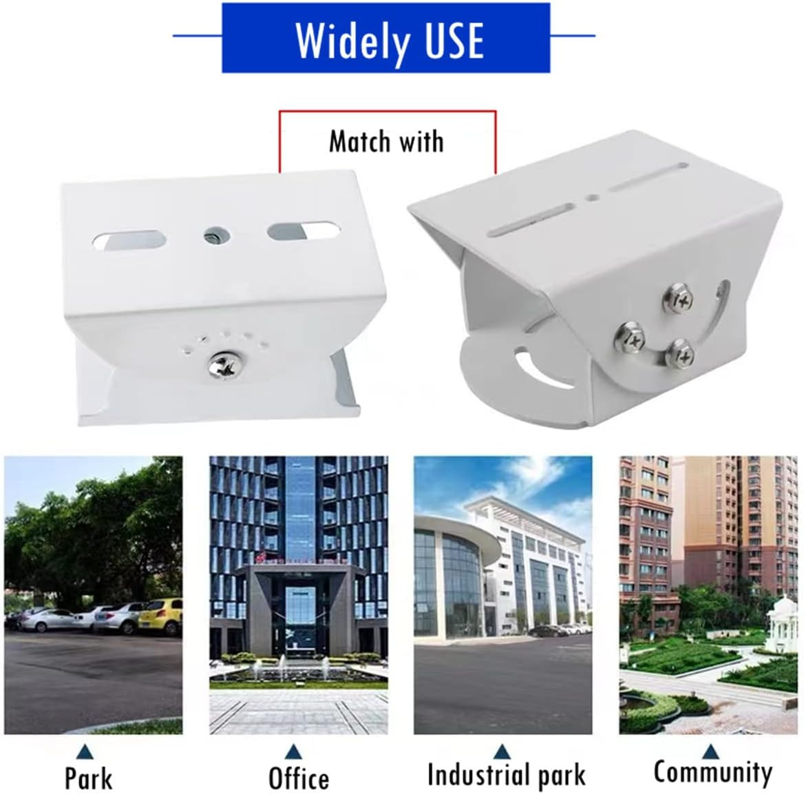 Universal Security Camera Mount Bracket Metal Adapter for PTZ Dome CCTV
