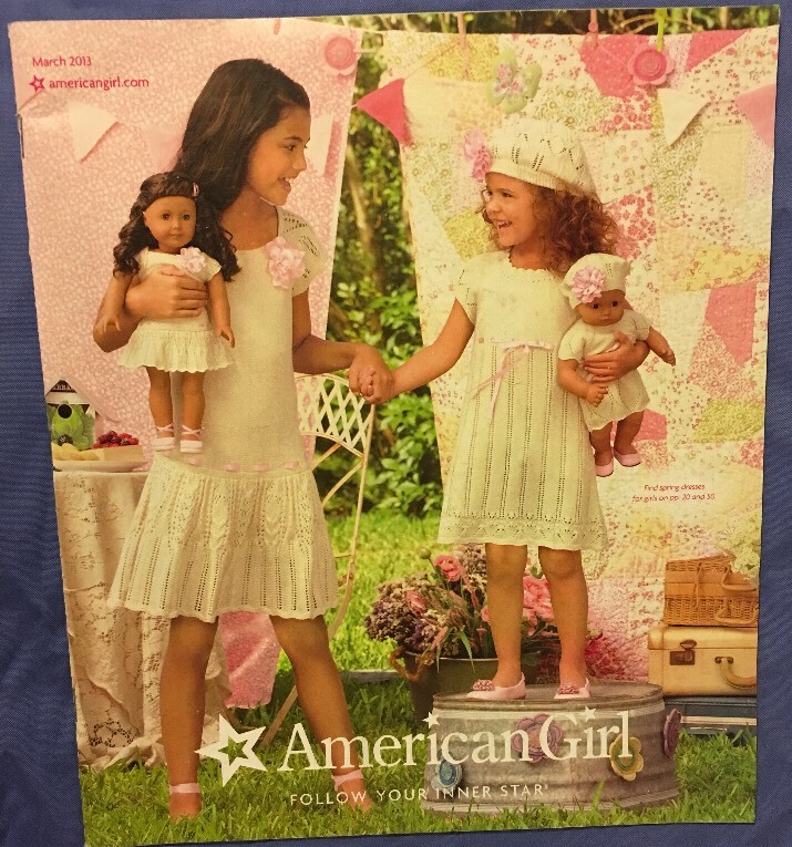 American Girl 2013 Catalog featuring Saige! Outdoor Activities! Spring Dresses!