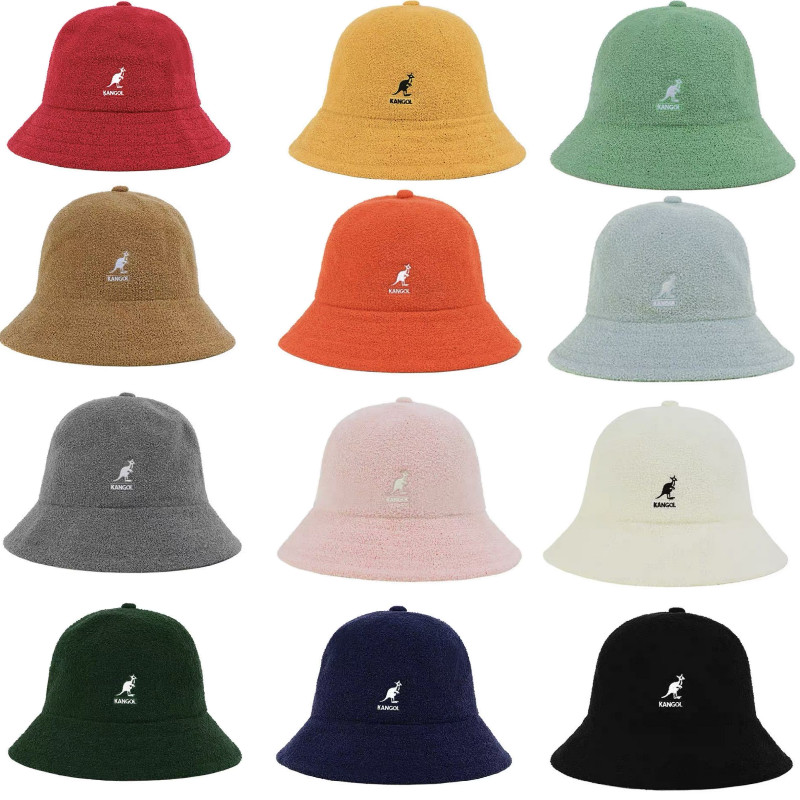 Hip-Hop Fashion Classic Kangol Bermuda Casual Bucket Hat CapSports Hat Men Women