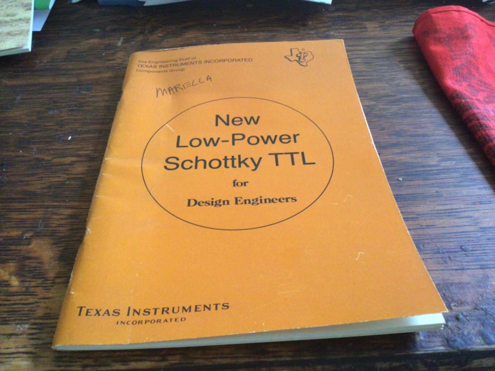 Schottky Publications from Texas Instruments 1970s