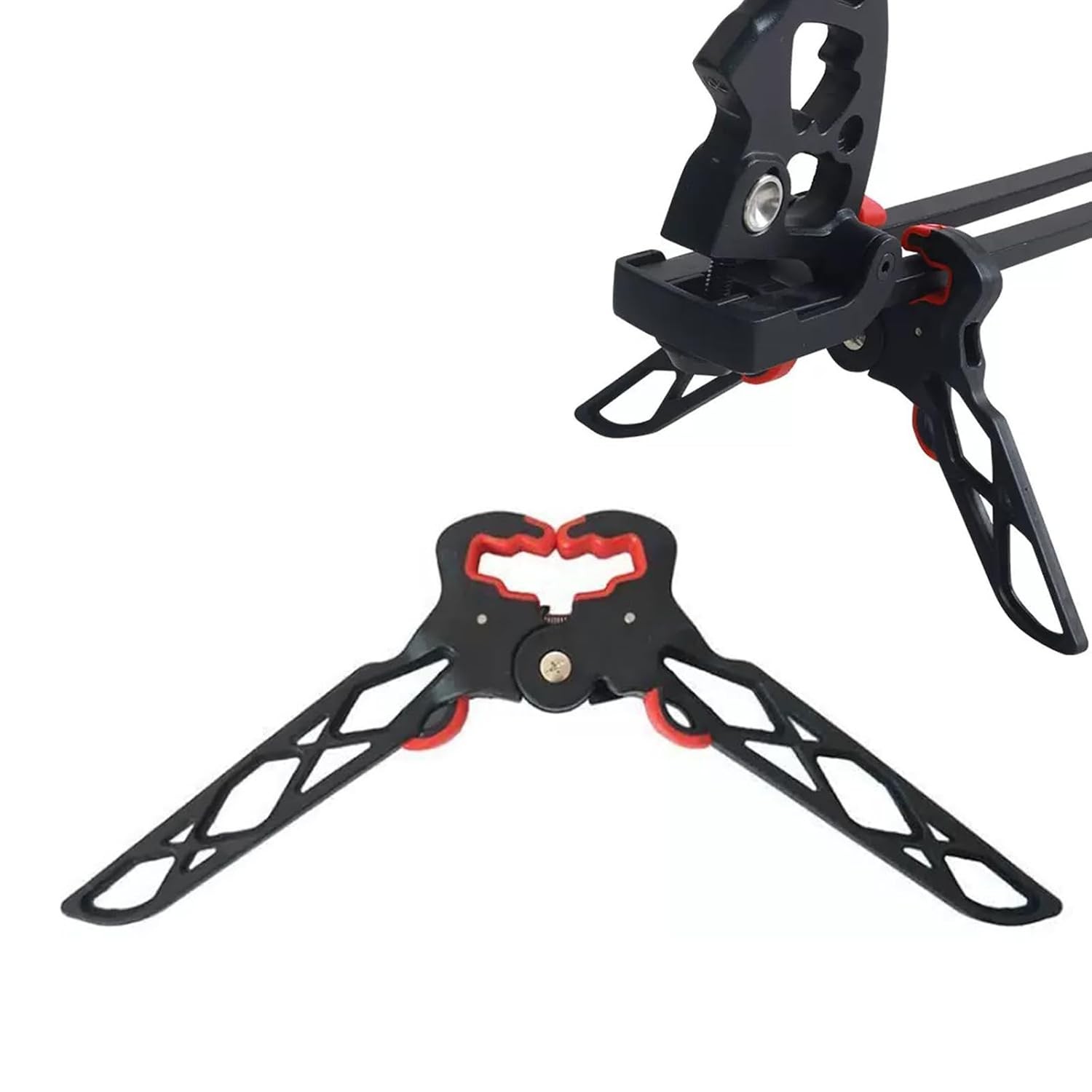 Archery Bow Stand Folding Bow Stands Bow Jack Limbs Clamp Kickstand for Compound
