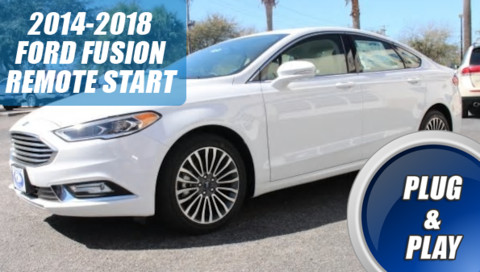 FITS: 2017 - 2019 FORD FUSION PLUG & PLAY REMOTE CAR STARTER PARKING LIGHT PLUG