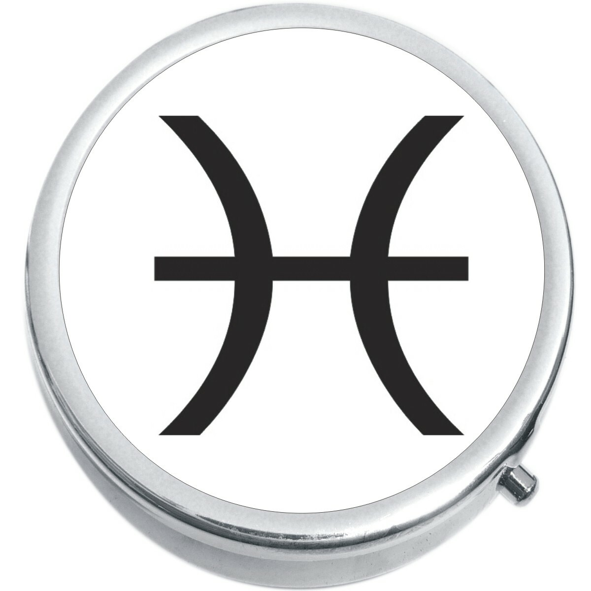 Pisces Zodiac Medicine Vitamin Compact Pill Box