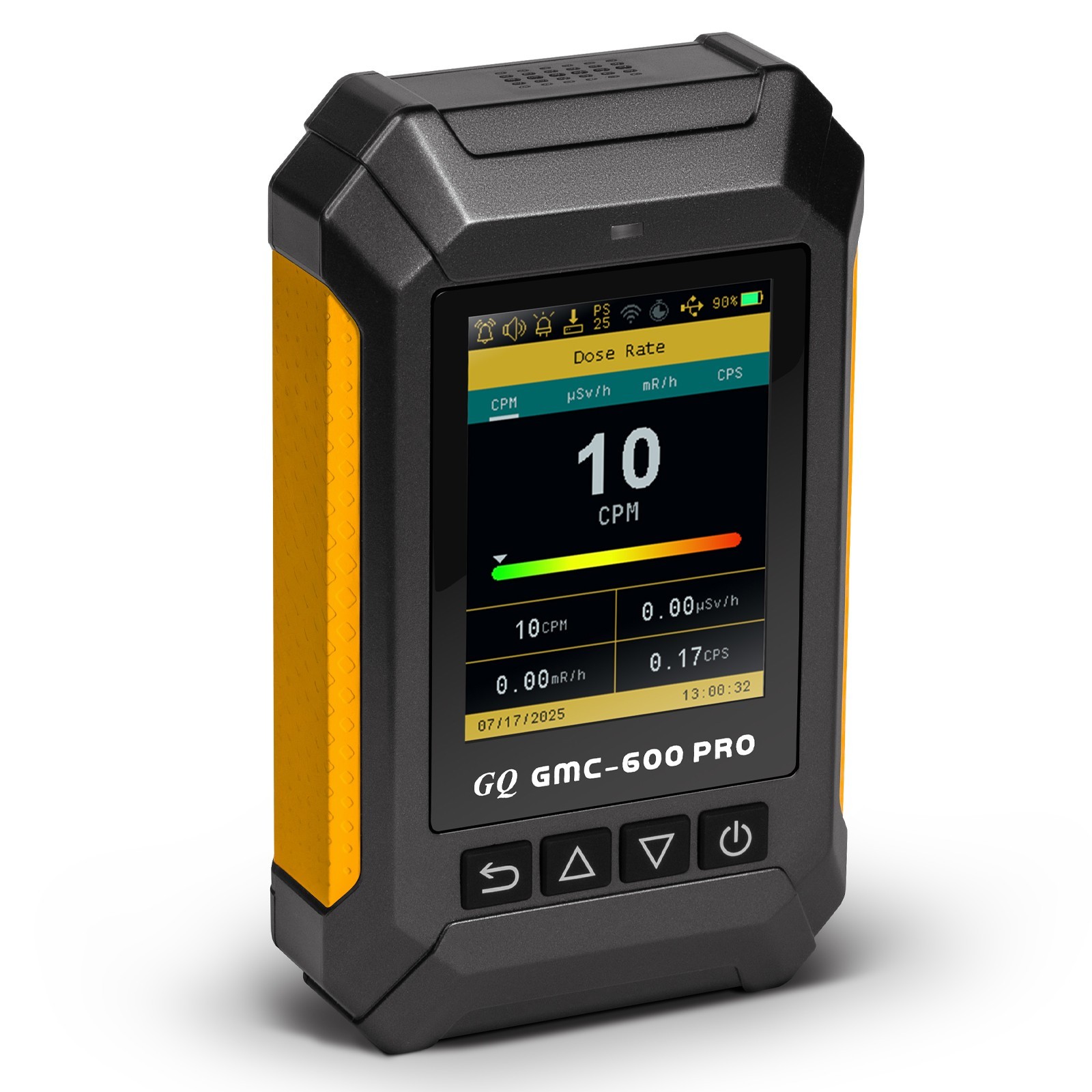GQ GMC-600 PRO Geiger Counter Radiation Detector Dosimeter Alpha Beta Gamma XRay