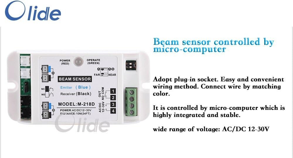 Automatic Door Safety Beam Sensor