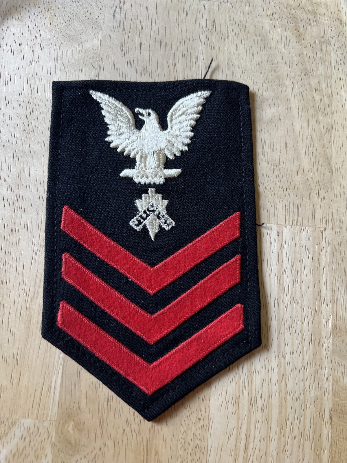 U. S. N. Navy 1ST Class Patch Unknown Dept.