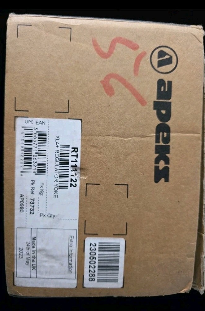 Apeks Regulator NIB
