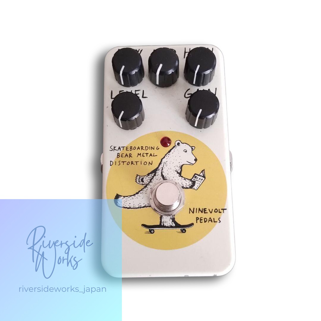 Ninevolt Pedals SKATEBOARDING BEAR METAL