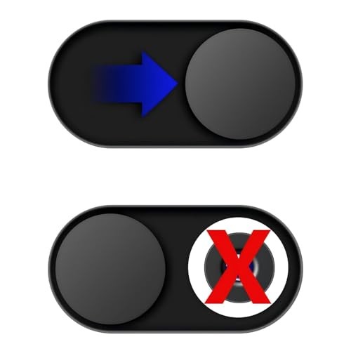 Ultra-Thin Magnetic Sliding Camera Cover, Protects Privacy from Hacker